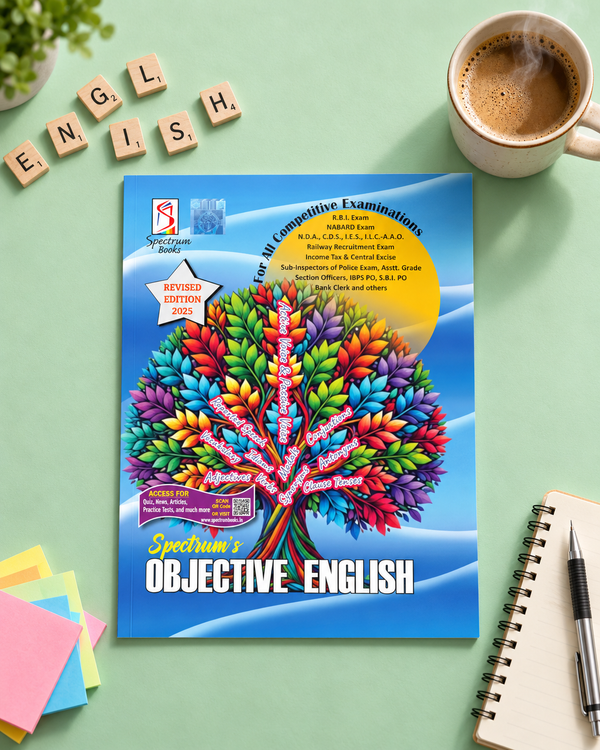Objective English 2026 – For All Competitive Examinations | Spectrum Books